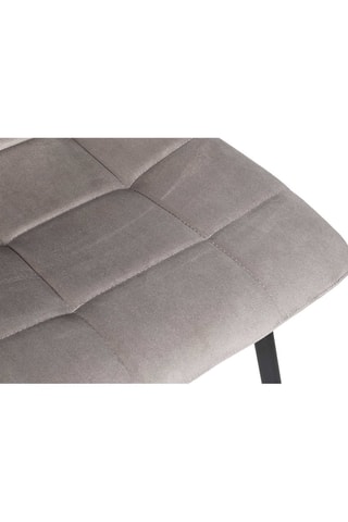 2 chaises Mateo - Taupe et noir