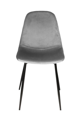 2 chaises Guilia - 
Gris foncé
