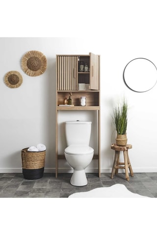 Meuble de WC Klaus - Marron