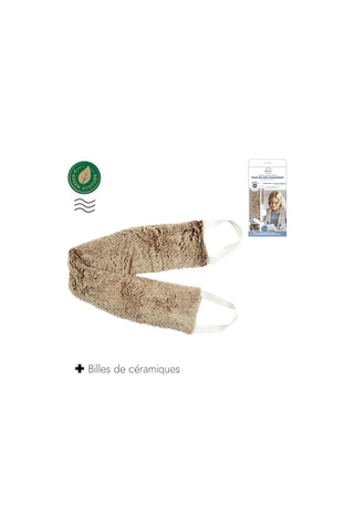 Tour de cou chauffant Marron