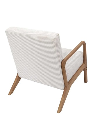 Fauteuil Scott - Beige et naturel