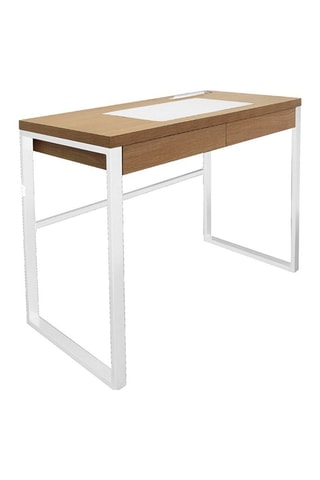 Bureau - Naturel et blanc