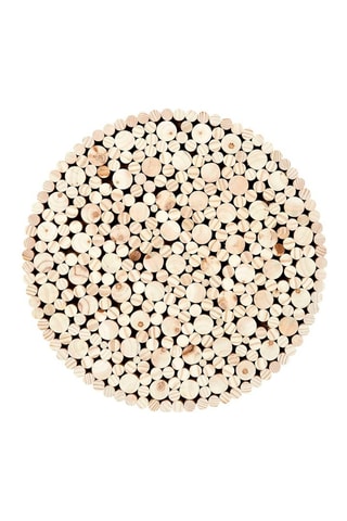 Table basse Rondin - 
Naturel