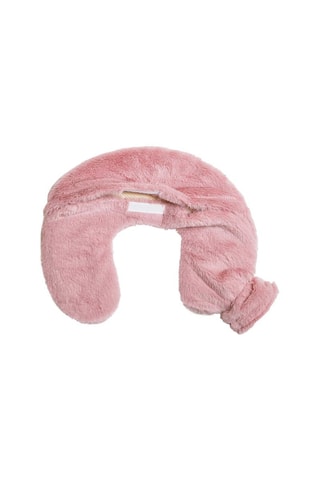 Bouillotte tour de cou en fourrure synthétique - Modèle aléatoire