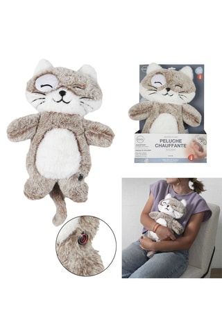 Peluche chauffante 3 niveaux de chaleur