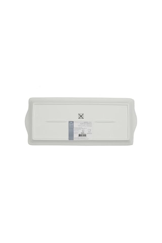 Plat de service en porcelaine - 34 x 13 cm