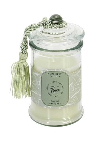 Bougie parfumée - Coton ou figue - Modèle aléatoire