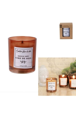 Bougie parfumée Cire de Soja - Senteur Fleur de coton