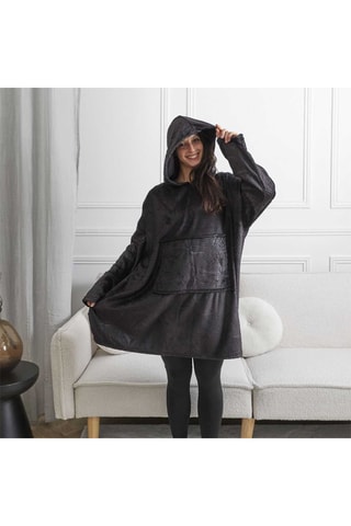 Sweat plaid à capuche - Modèle aléatoire