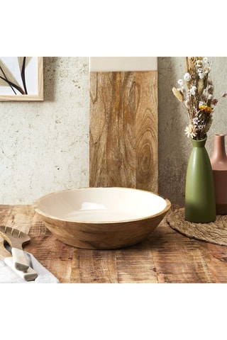 Saladier en bois de manguier - 33 cm