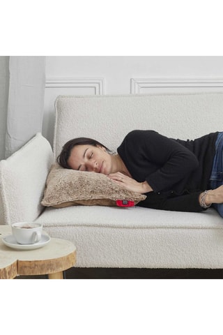 Coussin chauffant - Marron - 30 x 6 x 50 cm