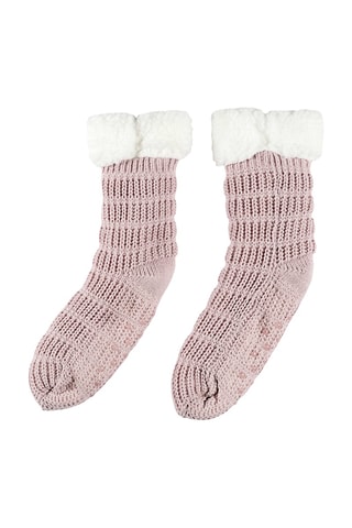 Chaussettes antidérapantes - Coloris aléatoire