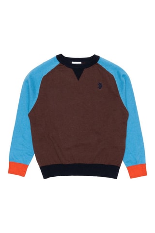 Trui - Bruin en Blauw
