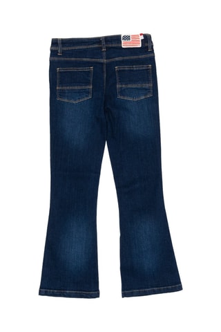 Jeans wide legs - Donkerblauw