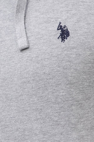 Sweat com capuz - Cinzento