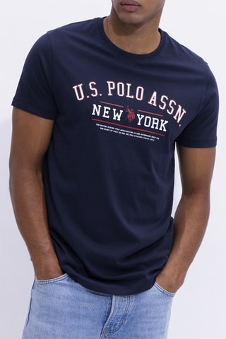 T-shirt - Marineblauw
