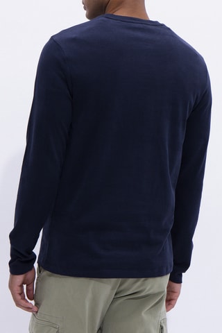 T-shirt - Marineblauw