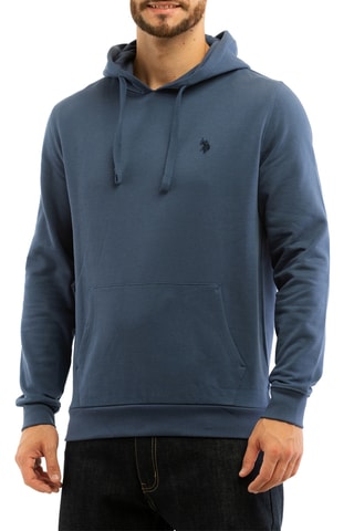 Sweat com capuz - Azul