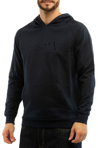 Sweat com capuz - Azul-marinho