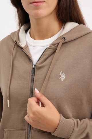 Sweater met Capuchon - Bruin