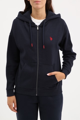 Sweater met Capuchon - Marineblauw