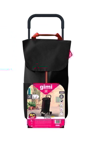 Chariot Twin - Noir - 50 l