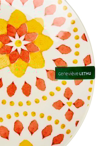 6 assiettes à dessert en porcelaine Surya - 19 cm