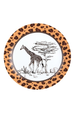 Assiette à dessert en porcelaine Tanganyika - 21 cm