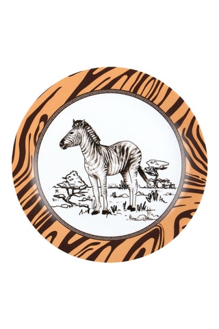 Assiette à dessert en porcelaine Tanganyika - 21 cm