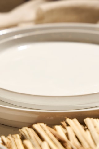 6 assiettes à dessert en porcelaine Tetouan - 20 cm