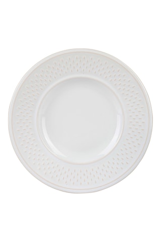 12 assiettes à dessert Grain De Riz - 21 cm