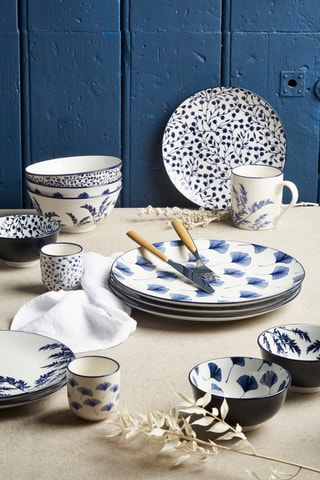 12 assiettes à dessert en porcelaine Ichika - 20 cm