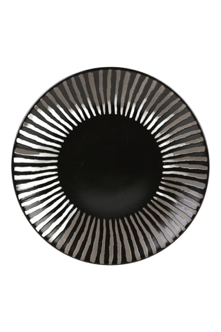 4 assiettes à dessert en New Bone China Iris - 22 cm