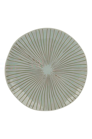 6 assiettes à dessert en grès Calabran - 21 cm