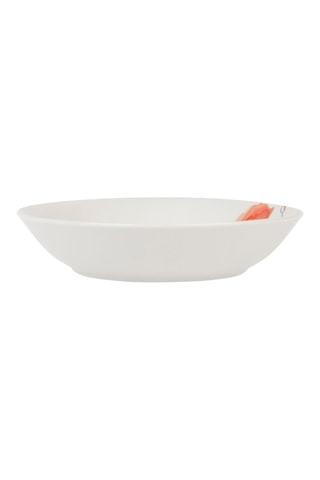 6 assiettes creuses en porcelaine Chloe - 20,5 cm