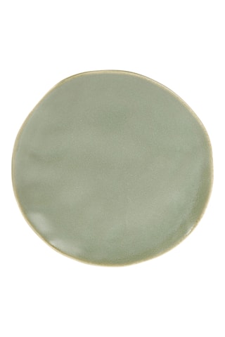 6 assiettes à dessert en grès Bio Mystique - 22 cm