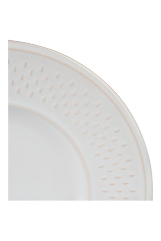 12 assiettes plates Grain De Riz - 27 cm