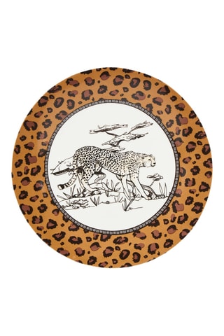 Assiette plate en porcelaine Tanganyika - 27 cm