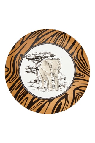 Assiette plate en porcelaine Tanganyika - 27 cm