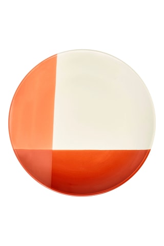 6 assiettes plates en New bone China Sonia & Robert - 26 cm