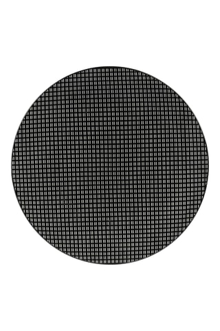 6 assiettes plates en grès - 27,5 cm