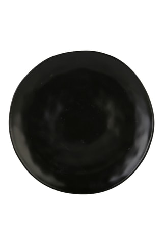 6 assiettes plates en grès Bardenas - 27,5 cm - Modèle aléatoire