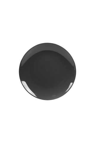 6 assiettes plates en grès Les Essentiels - 26 cm