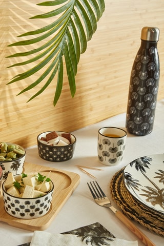 5 coupelles en grès Tropichic