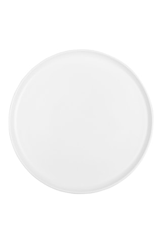 6 assiettes plates en grès Nordic - 28 cm