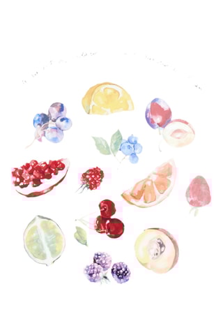 Assiette de présentation en porcelaine - 33 cm