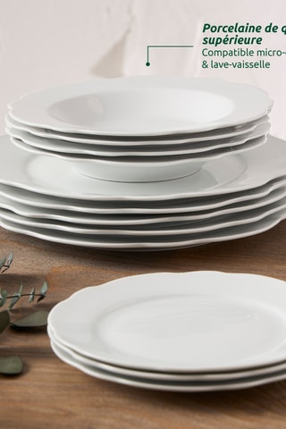 Service en porcelaine Vienne - 18 pièces