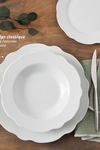 Service en porcelaine Vienne - 18 pièces