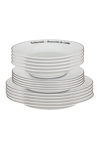 Service en porcelaine - 18 pièces