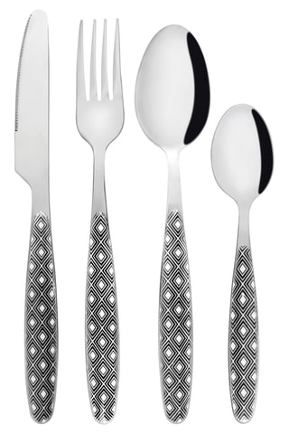 Ménagère en acier inoxydable Ethnik - 16 pièces